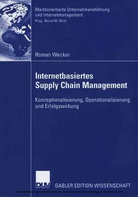Wecker | Internetbasiertes Supply Chain Management | E-Book | sack.de