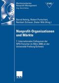 Helmig / Purtschert / Schauer |  Nonprofit-Organisationen und Märkte | eBook | Sack Fachmedien