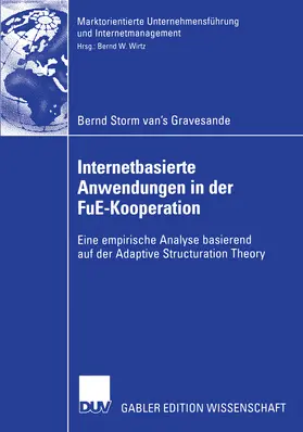 Storm van's Gravesande |  Internetbasierte Anwendungen in der FuE-Kooperation | eBook | Sack Fachmedien