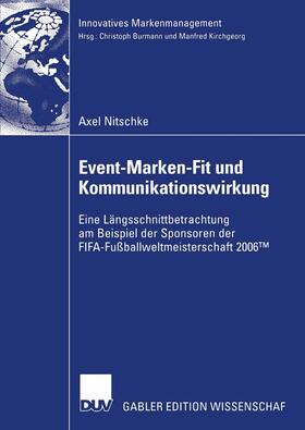 Nitschke | Event-Marken-Fit und Kommunikationswirkung | E-Book | sack.de