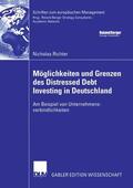 Richter |  Möglichkeiten und Grenzen des Distressed Debt Investing in Deutschland | eBook | Sack Fachmedien