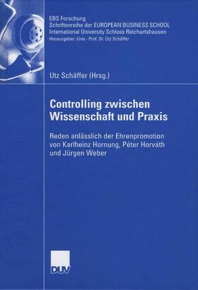 Schäffer | Controlling zwischen Wissenschaft und Praxis | E-Book | sack.de