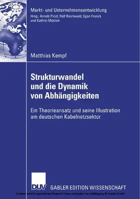 Kempf |  Strukturwandel und die Dynamik von Abhängigkeiten | eBook | Sack Fachmedien