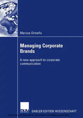 Ormeno | Managing Corporate Brands | E-Book | www.sack.de