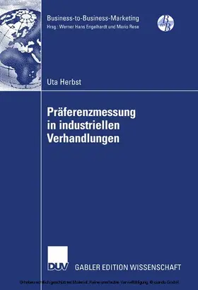 Herbst | Präferenzmessung in industriellen Verhandlungen | E-Book | www.sack.de