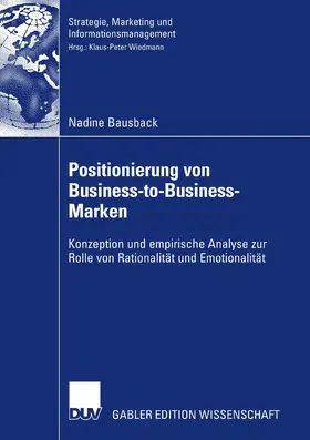 Bausback | Positionierung von Business-to-Business-Marken | E-Book | sack.de