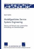 Klein |  Modellgestütztes Service Systems Engineering | eBook | Sack Fachmedien
