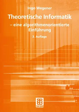 Wegener |  Theoretische Informatik | Buch |  Sack Fachmedien