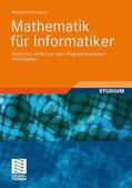 Schubert |  Mathematik für Informatiker | Buch |  Sack Fachmedien