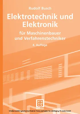 Busch |  Elektrotechnik und Elektronik | eBook | Sack Fachmedien