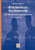 Purkert |  Brückenkurs Mathematik für Wirtschaftswissenschaftler | eBook | Sack Fachmedien