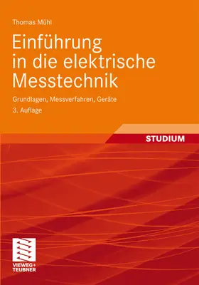 Mühl | Einführung in die elektrische Messtechnik | E-Book | www.sack.de