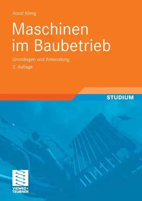 König / Kochendörfer / Berner |  Maschinen im Baubetrieb | eBook | Sack Fachmedien