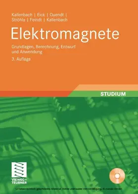 Kallenbach / Eick / Quendt | Elektromagnete | E-Book | www.sack.de