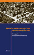 Kobes / Hesse |  Frankfurter Wissenschaftler zwischen 1933 und 1945 | Buch |  Sack Fachmedien
