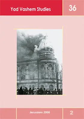 Silberklang |  Yad Vashem Studies 36.2 | Buch |  Sack Fachmedien