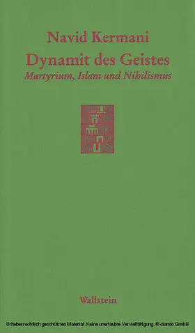 Kermani |  Dynamit des Geistes | eBook | Sack Fachmedien