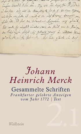 Merck / Leuschner |  Gesammelte Schriften | Buch |  Sack Fachmedien