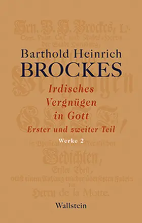 Brockes / Rathje |  Irdisches Vergnügen in Gott | Buch |  Sack Fachmedien