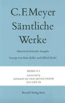 Meyer / Zeller |  Gedichte | Buch |  Sack Fachmedien