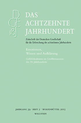 Neumann / Schmidt-Haberkamp / Zelle |  Gefühlskulturen im Großbritannien des 18. Jahrhunderts | Buch |  Sack Fachmedien