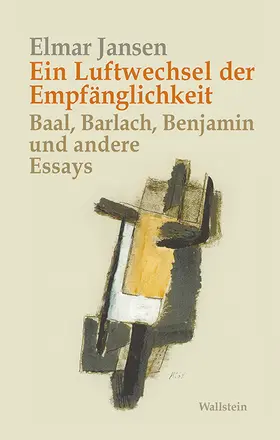 Jansen |  Ein Luftwechsel der Empfänglichkeit | Buch |  Sack Fachmedien