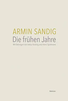 Kesting / Nümann / Spielmann |  Die frühen Jahre | Buch |  Sack Fachmedien