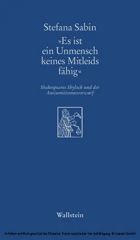 Sabin | »Es ist ein Unmensch keines Mitleids fähig« | E-Book | sack.de