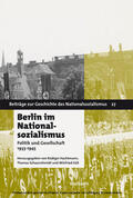 Hachtmann / Schaarschmidt / Süß |  Berlin im Nationalsozialismus | eBook | Sack Fachmedien