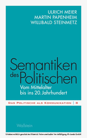 Meier / Papenheim / Steinmetz | Semantiken des Politischen | E-Book | sack.de
