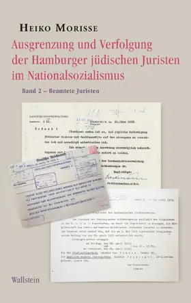 Morisse |  Ausgrenzung und Verfolgung der Hamburger jüdischen Juristen im Nationalsozialismus | eBook | Sack Fachmedien