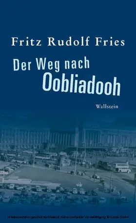 Fries |  Der Weg nach Oobliadooh | eBook | Sack Fachmedien