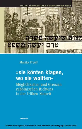 Preuß |  »sie könten klagen, wo sie wollten« | eBook | Sack Fachmedien