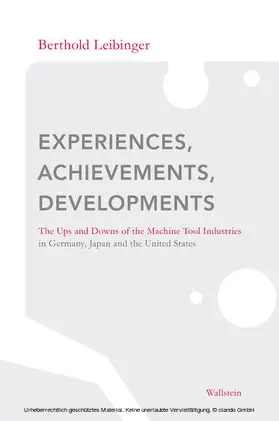 Leibinger |  Experiences, Achievements, Developments | eBook | Sack Fachmedien