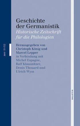 König / Lepper | Geschichte der Germanistik | Buch | 978-3-8353-3147-1 | sack.de