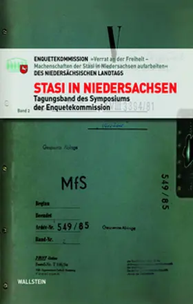 Niedersächsischer Landtag |  Stasi in Niedersachsen | Buch |  Sack Fachmedien