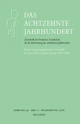 Haug / Meise / Zelle |  Das achtzehnte Jahrhundert 42/2 | Buch |  Sack Fachmedien