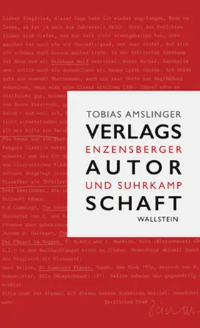 Amslinger |  Verlagsautorschaft | Buch |  Sack Fachmedien