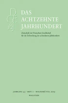 Zelle |  Das achtzehnte Jahrhundert 43/1 | Buch |  Sack Fachmedien