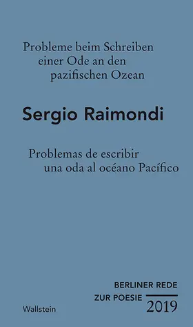 Raimondi |  Probleme beim Schreiben einer Ode an den Pazifischen Ozean | Buch |  Sack Fachmedien