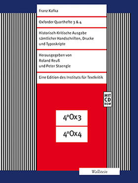 Kafka / Reuß / Staengle | Oxforder Quarthefte 3 & 4 | Buch | 978-3-8353-3505-9 | sack.de