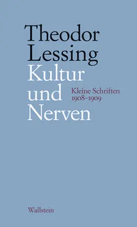 Lessing / Marwedel |  Kultur und Nerven | Buch |  Sack Fachmedien