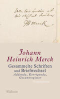 Merck / Leuschner / Faul |  Merck, J: Gesammelte Schriften | Buch |  Sack Fachmedien