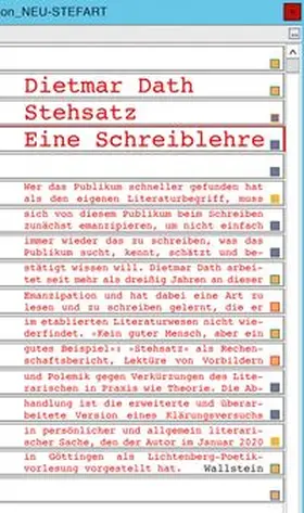 Dath | Stehsatz | Buch | 978-3-8353-3801-2 | www.sack.de