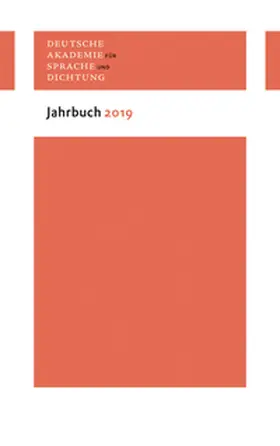 Deutsche Akademie für Sprache und Dichtung |  Jahrbuch 2019 | Buch |  Sack Fachmedien