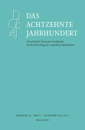 Zelle | Das achtzehnte Jahrhundert 41/1 | E-Book | sack.de