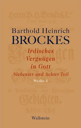 Brockes / Rathje |  Irdisches Vergnügen in Gott | eBook | Sack Fachmedien