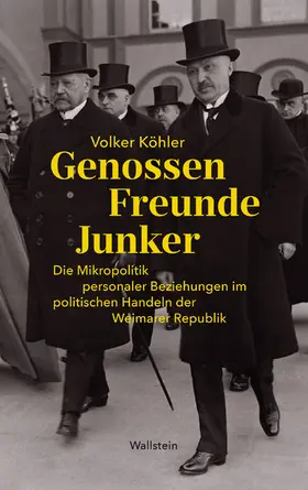 Köhler |  Genossen - Freunde - Junker | eBook | Sack Fachmedien