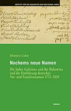 Czakai |  Nochems neue Namen | eBook | Sack Fachmedien