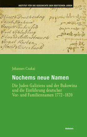 Czakai | Nochems neue Namen | Buch | 978-3-8353-5017-5 | sack.de